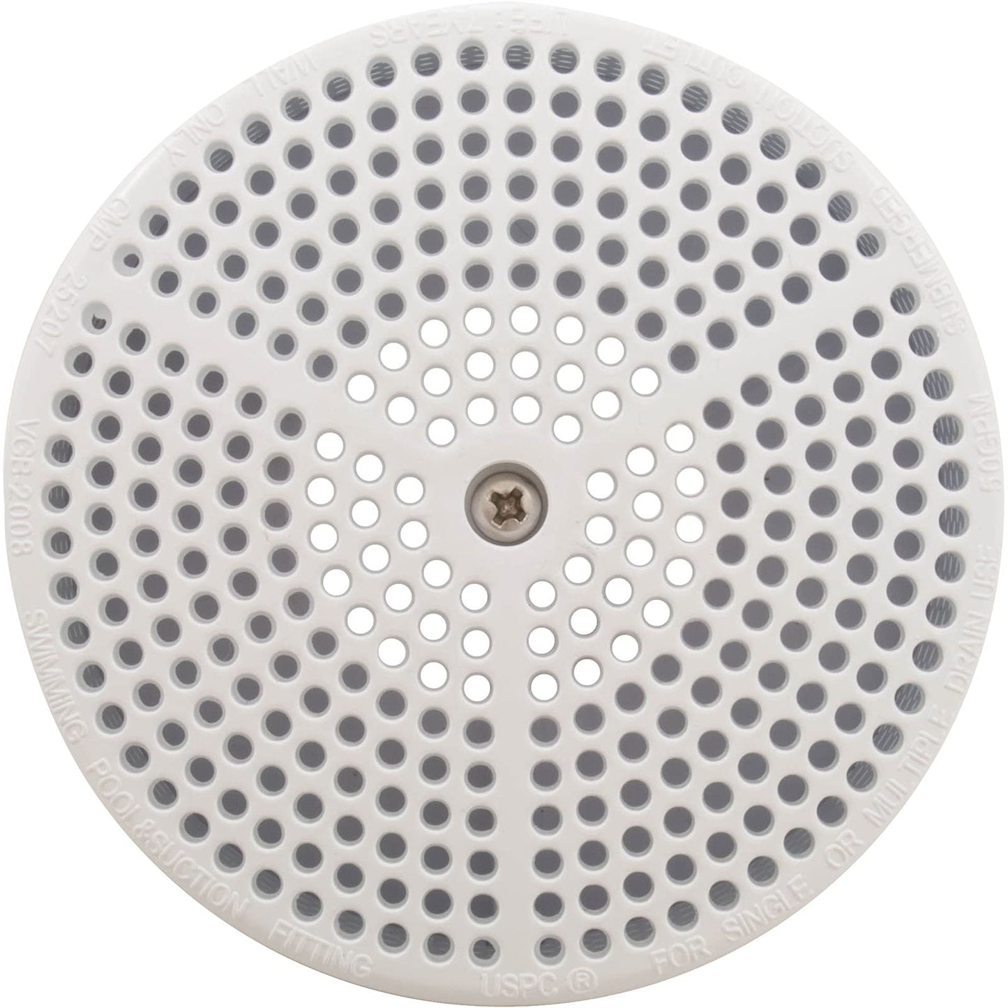 White Equalizer Suction 2" INSD 25207-700-000