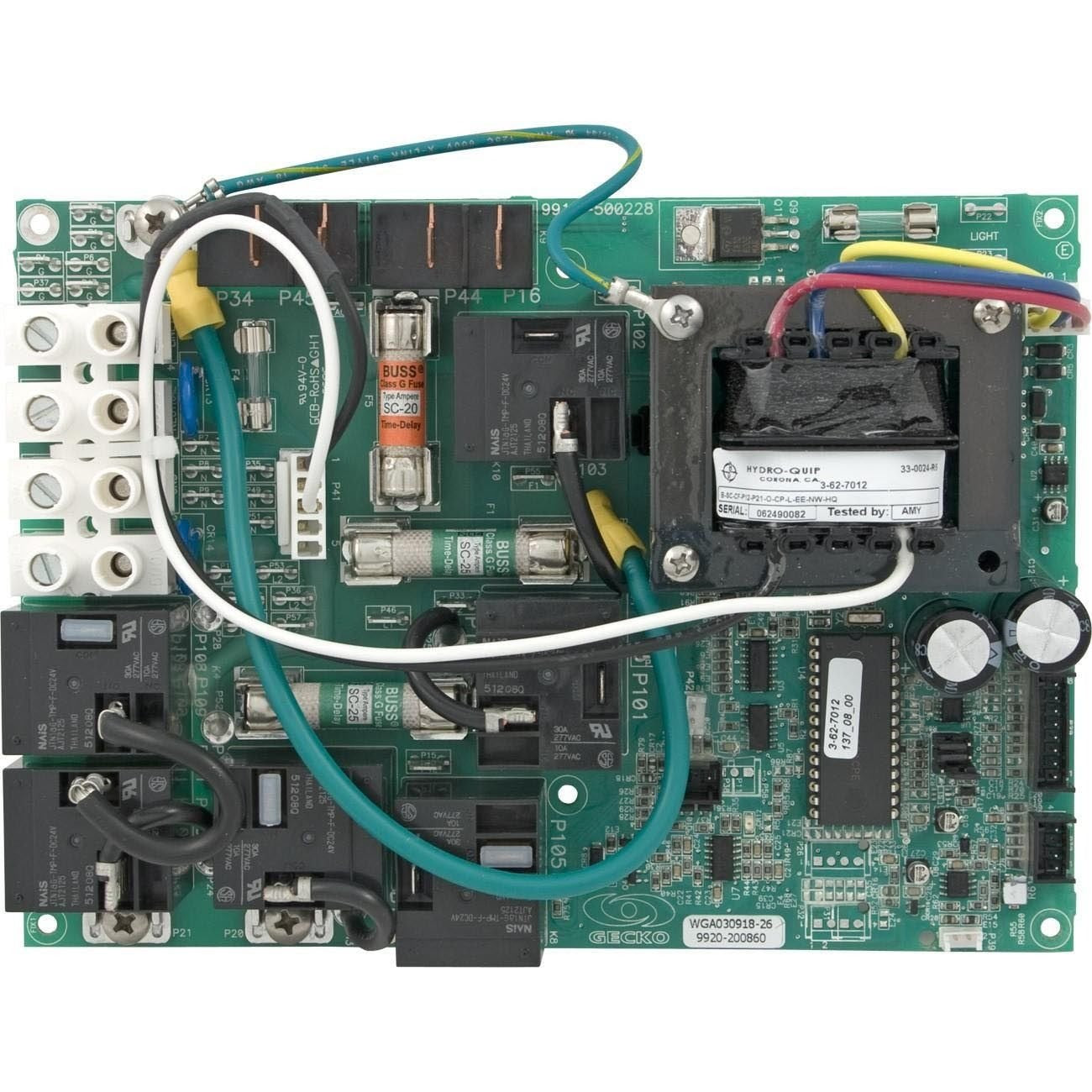 Hydro Quip 33-0024-K Eco-2 115V Power Circuit Board