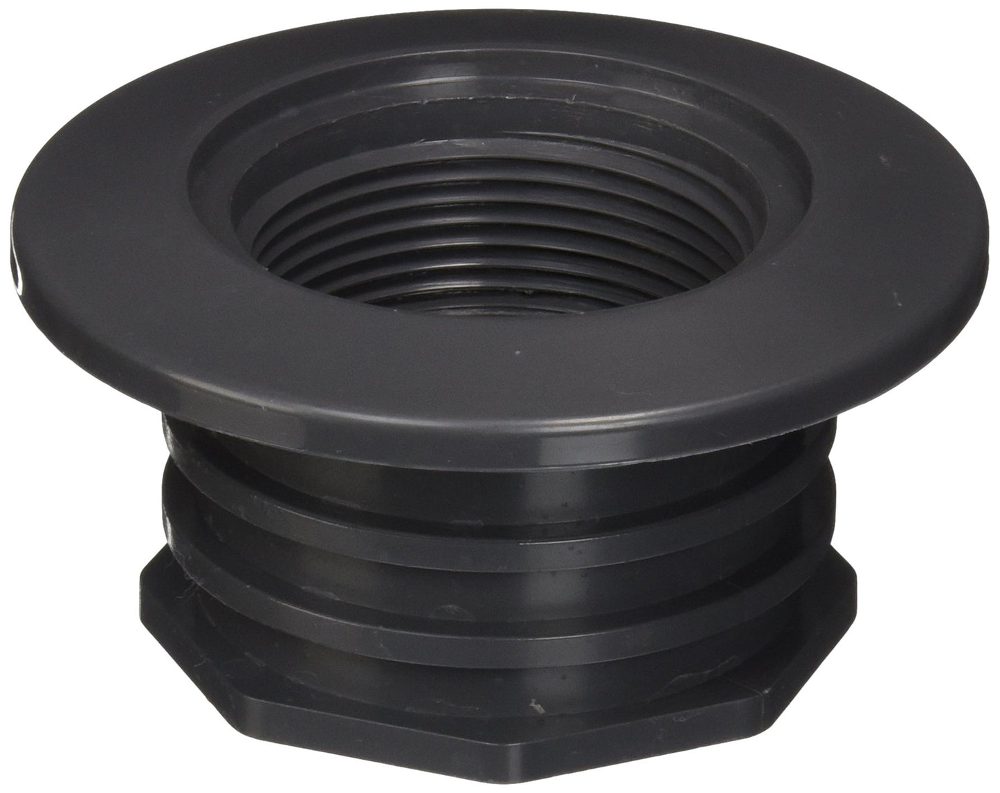 Super Pro 25523-107-000 Inlet Fitting, 1-1/2-Inch, Dark Grey