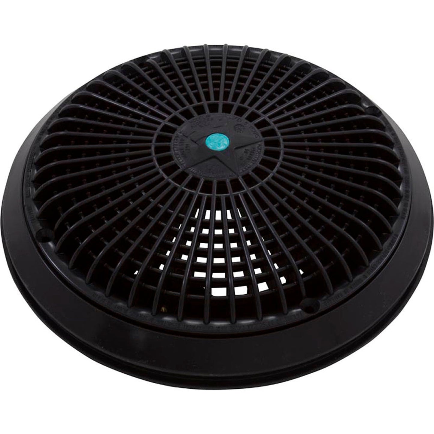 AquaStar A10RCFRV102 Main Drain Gate with 8" Frame - Black