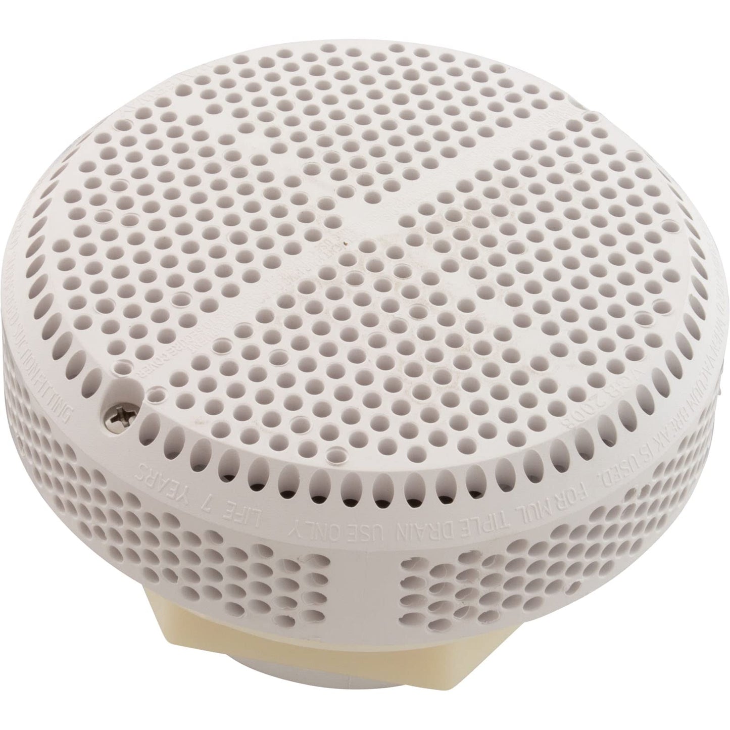 Waterway Plastics 806105367877 Straight 2 1/2" 180GPM White 640-3580V Super Hi-Flo Suction Assembly