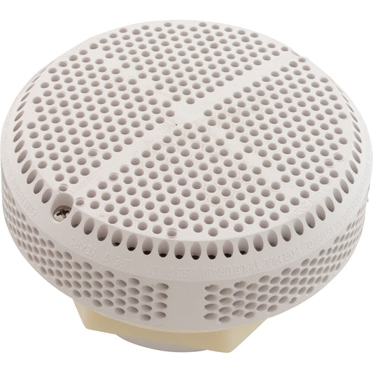 Waterway Plastics 806105367877 Straight 2 1/2" 180GPM White 640-3580V Super Hi-Flo Suction Assembly