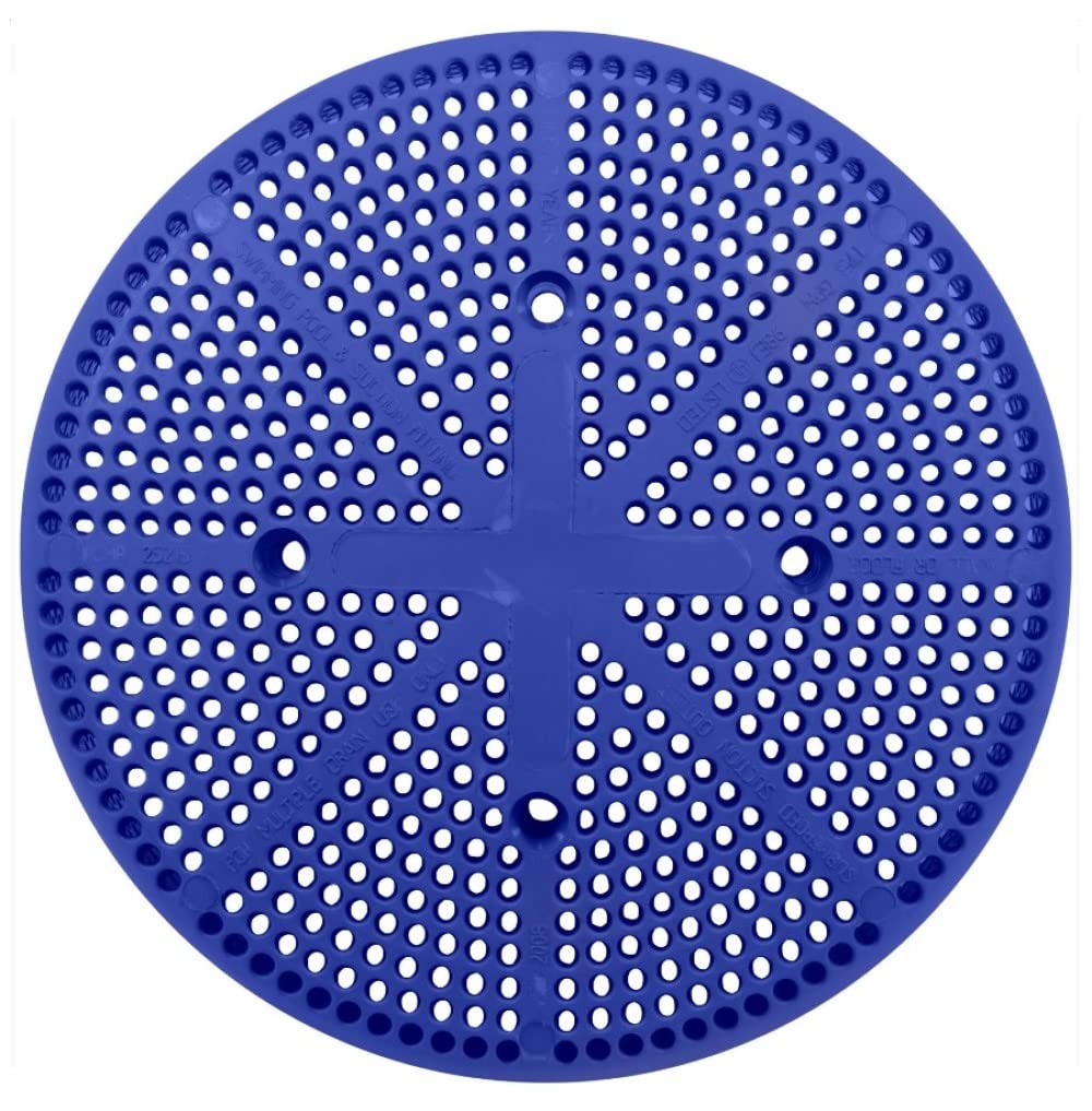 Custom Molded 25215-069-003 175 Gpm Fiberglass Pool Suction Cover Vgb - Dk Blue