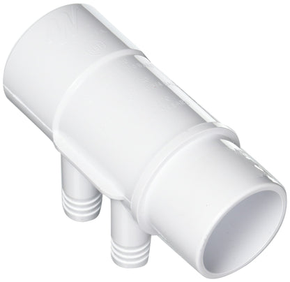 Waterway Plastics 806105121257 2" S X 2" Spg X (4) 3/4" Barbs Manifold