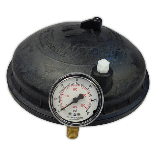Paramount 005302430003 Replacement Complete Dome Lid with PSI Gauge, Black 005-302-4300-03