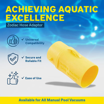 Zodiac Manual Vacuum Head Adapter Hose R0697100