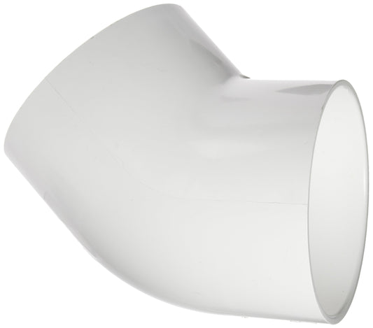 Spears Manufacturing 417-020 Series 417 PVC Pipe Fitting, 45 Degree Elbow, Schedule 40, 2" Socket