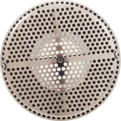 Waterway Plastics Suction Assembly, WW Super Hi-Flo, 3-3/8"hs, 2" s, White/ss