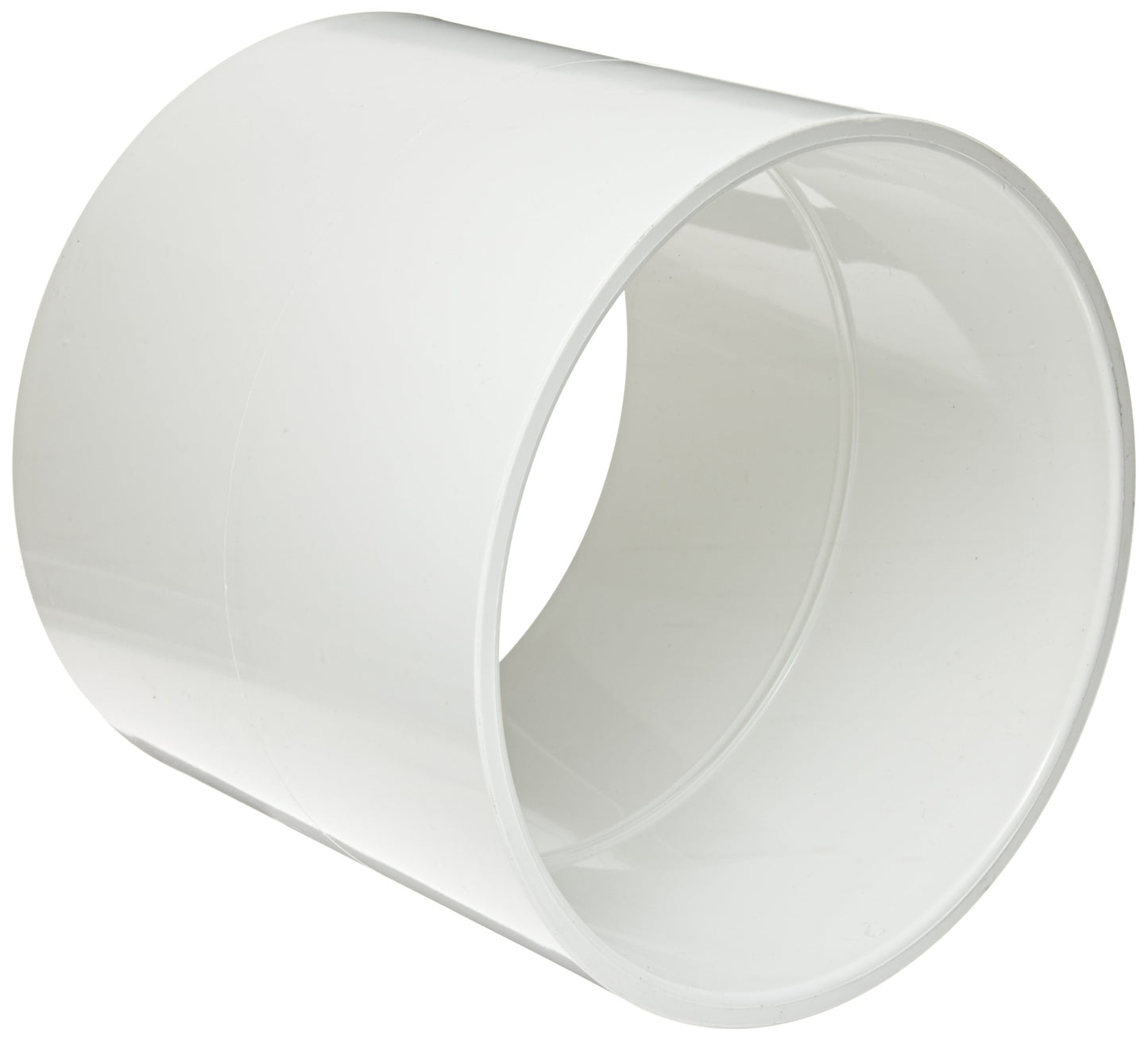 Spears Manufacturing 429-015 Series 429 PVC Pipe Fitting, Coupling, Schedule 40, White, 1-1/2" Socket