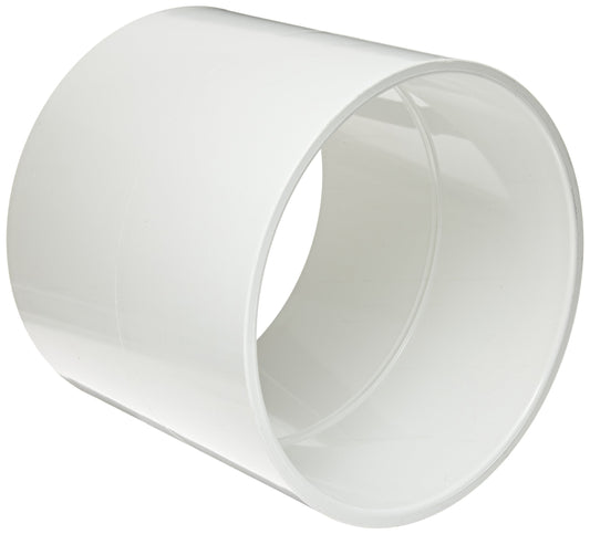 Spears Manufacturing 429-015 Series 429 PVC Pipe Fitting, Coupling, Schedule 40, White, 1-1/2" Socket
