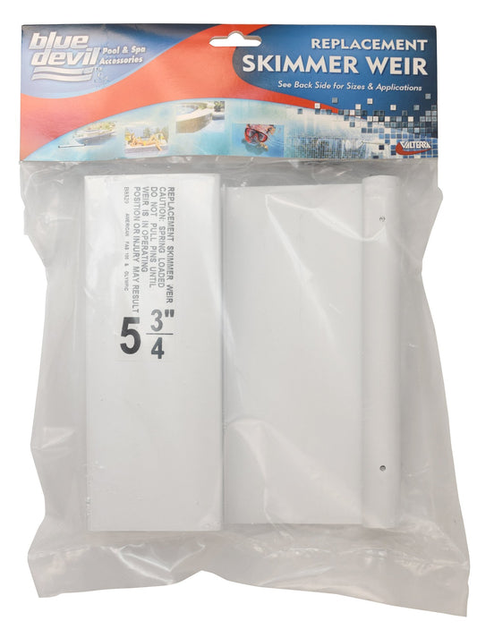 Blue Devil Skimmer Weir Replacement, Skimmer Weir for Swimming Pool, Fas-100 & Olympic - 5-3/4-Inch