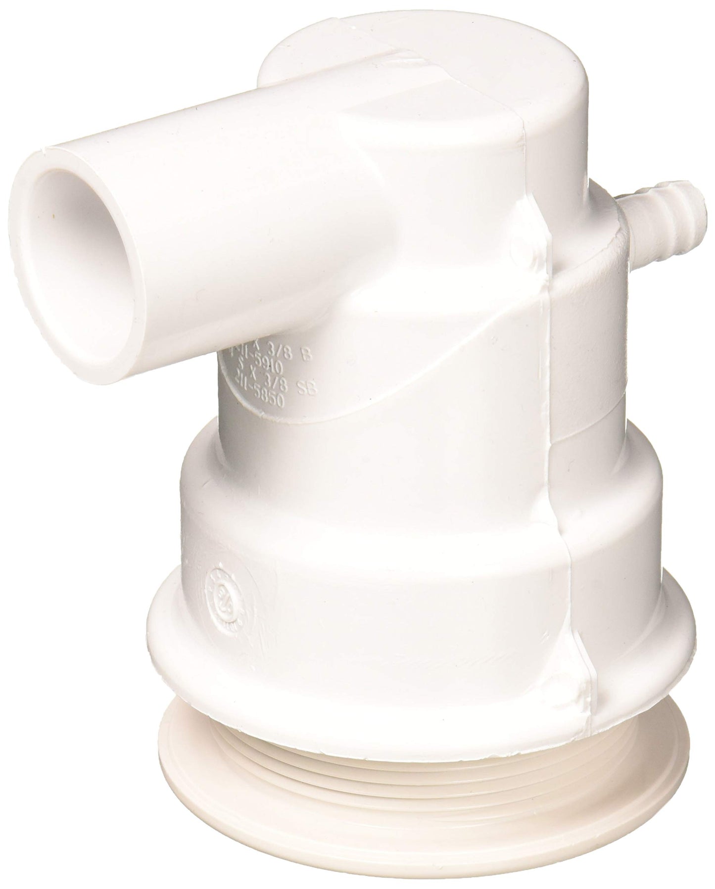 Waterway Plastics 806105021014 3/4" s x 3/8" Barb Ell Poly Jet Body