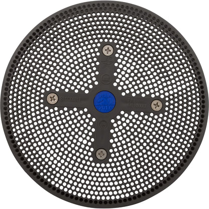 6" Suction Outlet Cover, W/Stainless Screws(4)Hydroair Rplcmt, Dkgray 6HPHA105