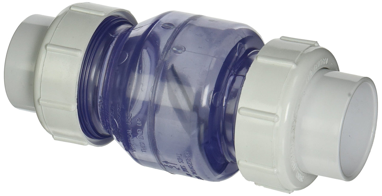 NATIONAL DIVERSIFIED SALES INC 1720C20 2" SWING CK VALVE UNION CLR