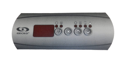 Gecko Overlay, Gecko in.k200, 4 Button, P1, Lt 9916-101203