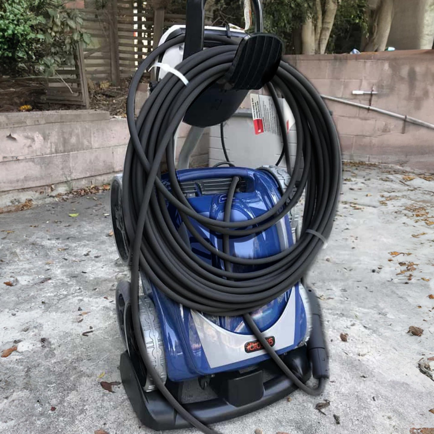 Polaris Replacement Swivel Floating Cable Assembly with 69 Inch Cord Compatible 9550 Sport and 9650iQ Robotic Pool Cleaner, Black