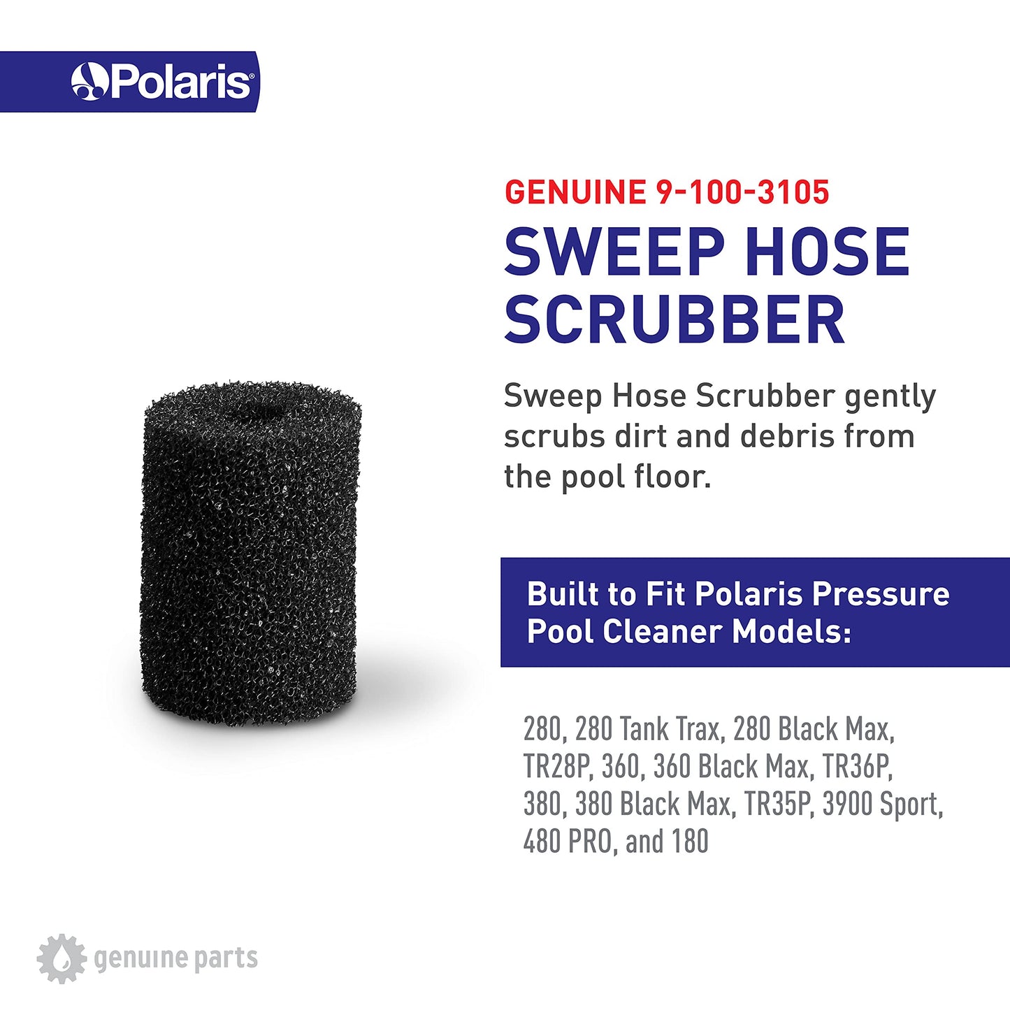 Polaris Sweep Hose Scrubber