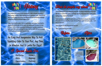 Party Pool Color Additive Green Lagoon, 8 Ounce